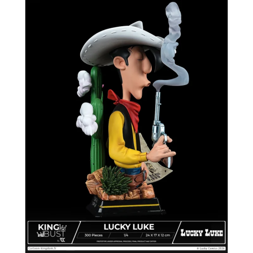 Cartoon Kingdom - LUCKY LUCK - Lucky Luke - King Bust 1/4 24cm