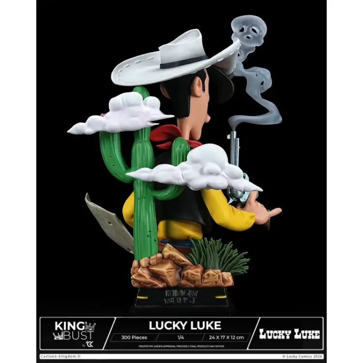 Cartoon Kingdom - LUCKY LUCK - Lucky Luke - King Bust 1/4 24cm