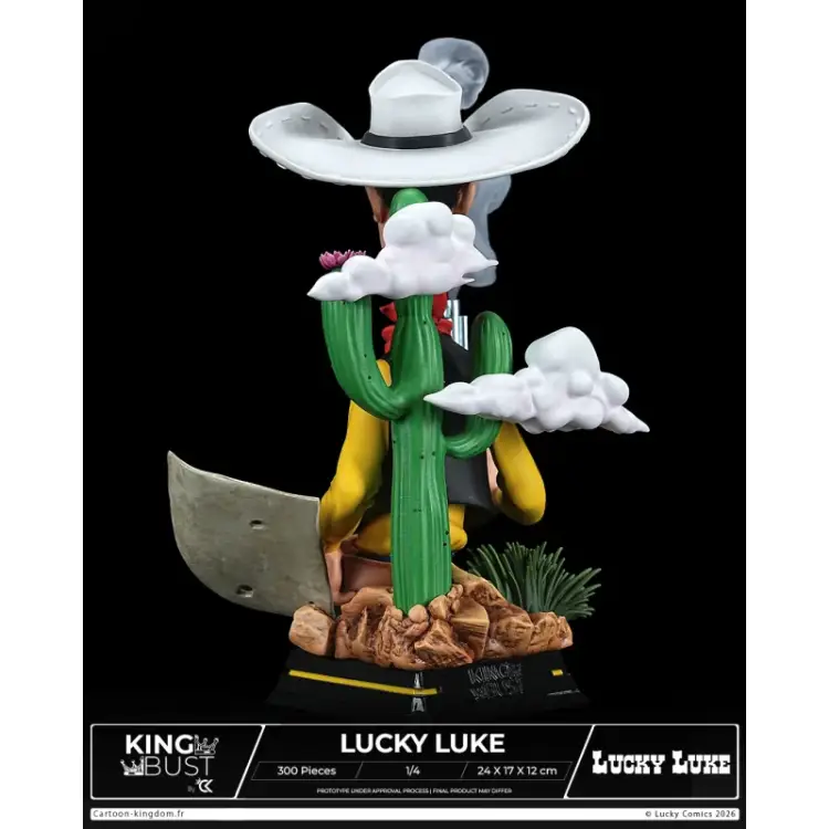 Cartoon Kingdom - LUCKY LUCK - Lucky Luke - King Bust 1/4 24cm