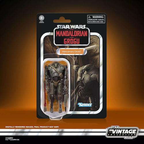 Hasbro - STAR WARS - Mercenary Droid - Figure Vintage Collection 9.5cm