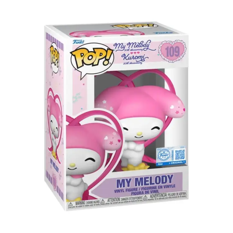 Funko POP! Sanrio: Hello Kitty and Friends - My Melody (GITD) #91 (Exclusive)