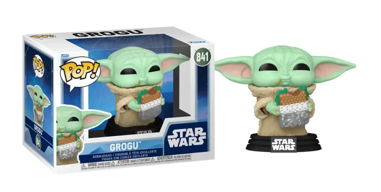 Funko POP! MANDALORIAN & GROGU - Star Wars N° 841 - Grogu With Food