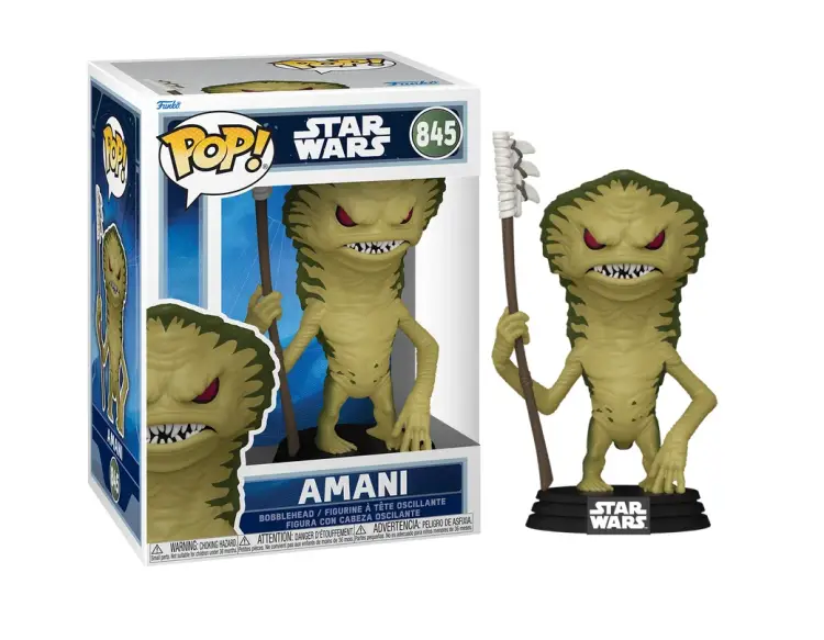 Funko POP! MANDALORIAN & GROGU - Star Wars N° 845 - Amani