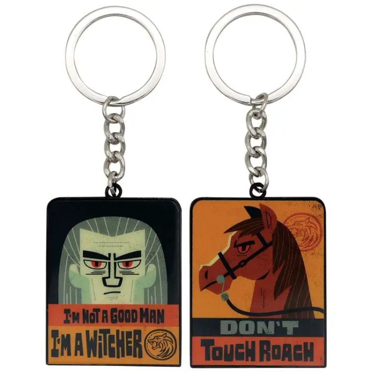Fanattik - THE WITCHER - The witcher and roach - Limited Edition Keyring