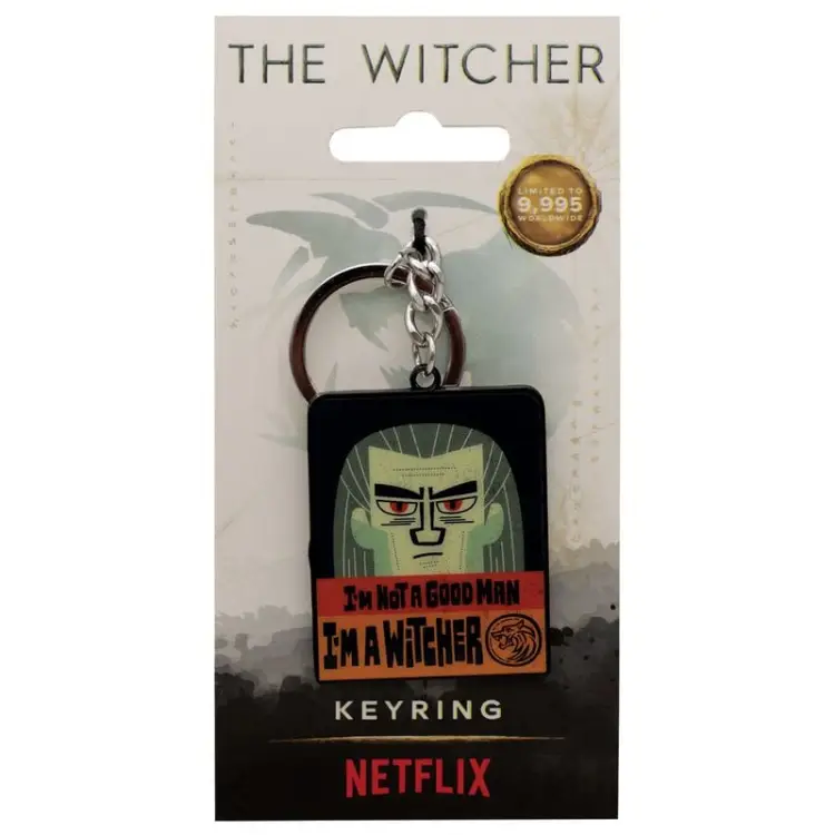 Fanattik - THE WITCHER - The witcher and roach - Limited Edition Keyring