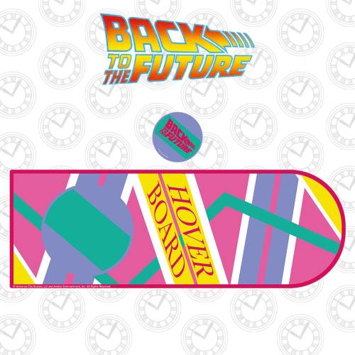 Fanattik - BACK TO THE FUTURE - Hoverboard - XL Desktop Mat + 1 Coaster