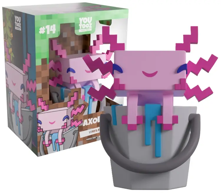 YouTooz - MINECRAFT - Axolotl - Figure Youtooz 9cm