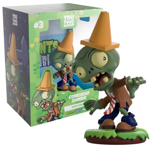 YouTooz - PLANTS vs ZOMBIES - Conehead Zombie - Figure Youtooz 12cm