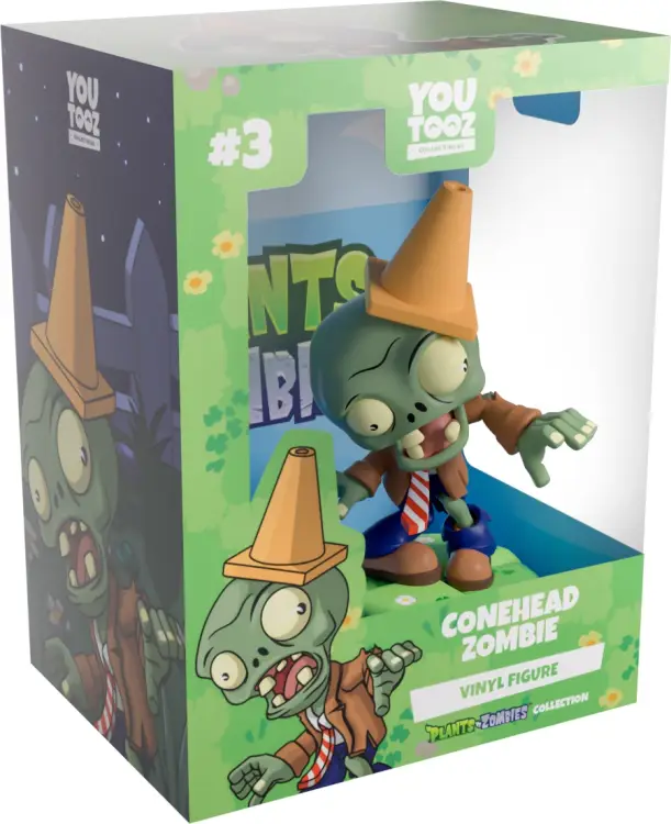 YouTooz - PLANTS vs ZOMBIES - Conehead Zombie - Figure Youtooz 12cm