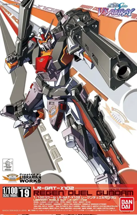 Bandai Model Kit - GUNDAM - 1/100 REGEN DUEL GUNDAM - Model Kit