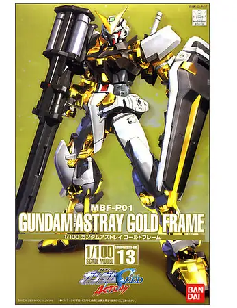 Bandai Model Kit - GUNDAM - 1/100 GUNDAM ASTRAY GOLD FRAME - Model Kit
