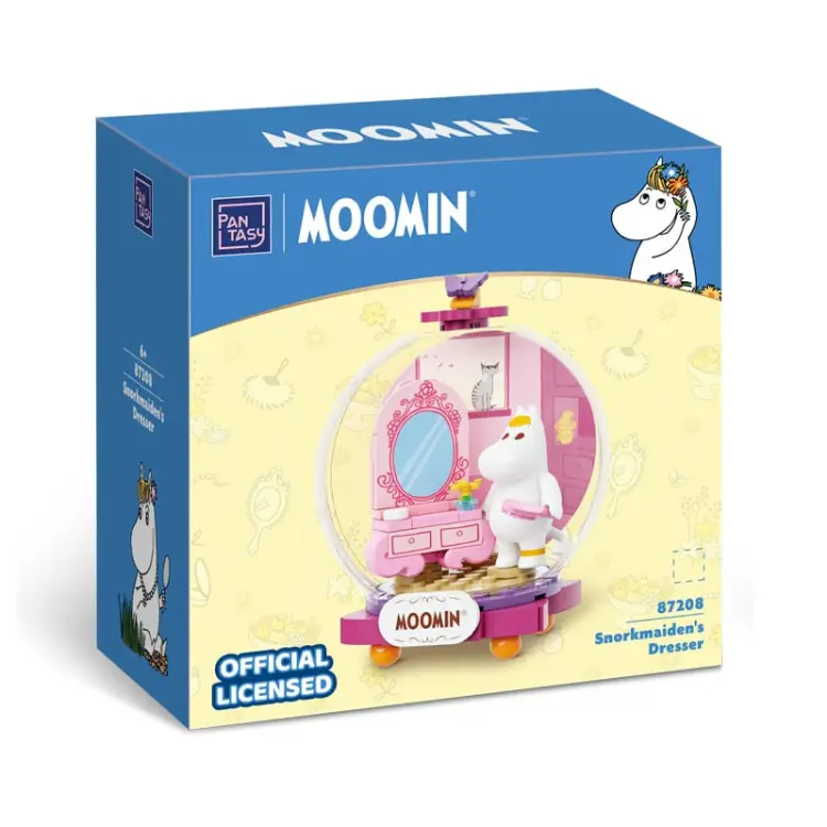 Pantasy - MOOMIN - Snorkmaiden's Dresser - Building block 84 pcs