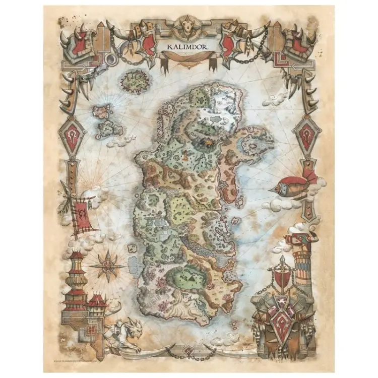 Fanattik - WORLD OF WARCRAFT - Litograph Set Limited Editon