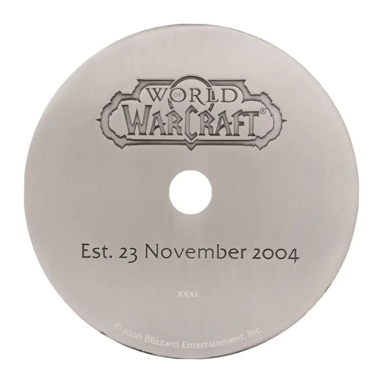 Fanattik - WORLD OF WARCRAFT - CD-Rom - Limited Editon Replica