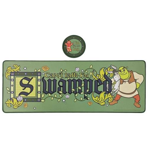 Fanattik - SHREK - XL Desktop Mat + 1 Coaster