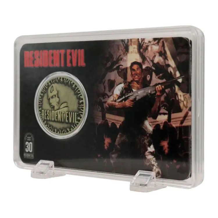 Fanattik - RESIDENT EVIL - 30th Anniversary - Limited Edition Coin -Antique Brass