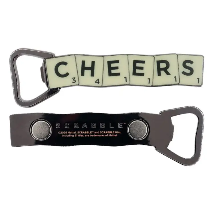 Fanattik - SCRABBLE - Cheers - Limited Edition Bottle Opener