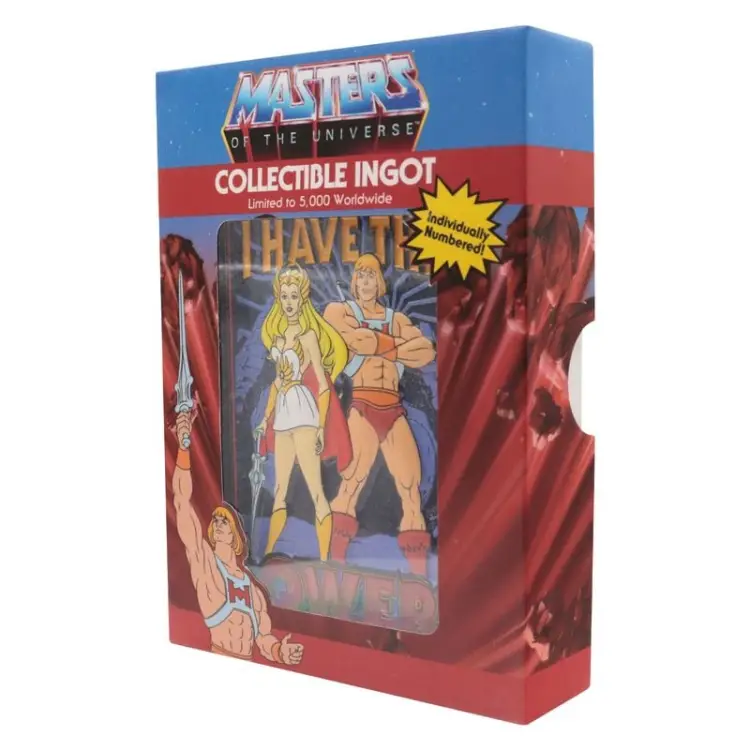 Fanattik - MASTERS OF THE UNIVERSE - He-Man & She-Ra - Limited Edition Ingot