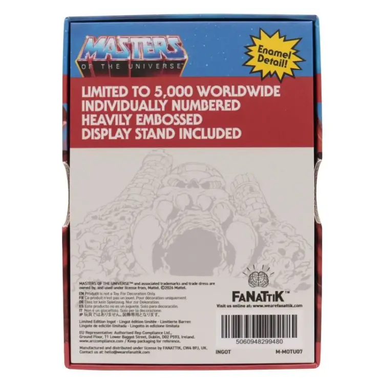 Fanattik - MASTERS OF THE UNIVERSE - He-Man & She-Ra - Limited Edition Ingot
