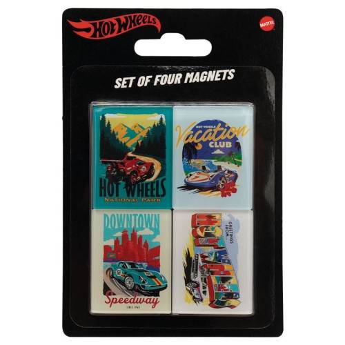 Fanattik - HOT WHEELS - Location - Set of 4 magnets