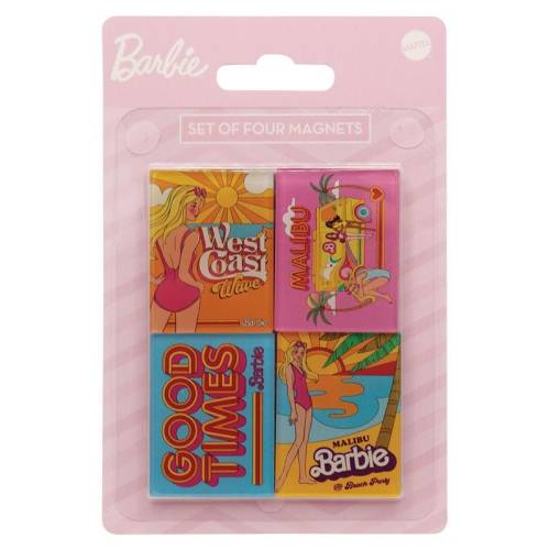 Fanattik - BARBIE - Malibu Barbie - Set of 4 magnets