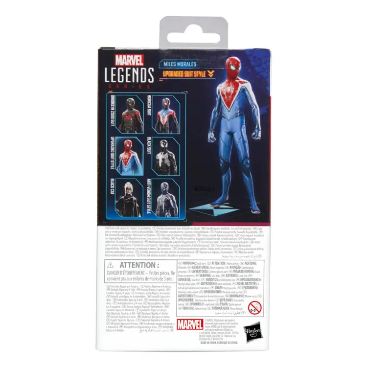 Marvel Legends - Spider-Man 2 Miles Morales (Upgraded Suit Style) 15 cm