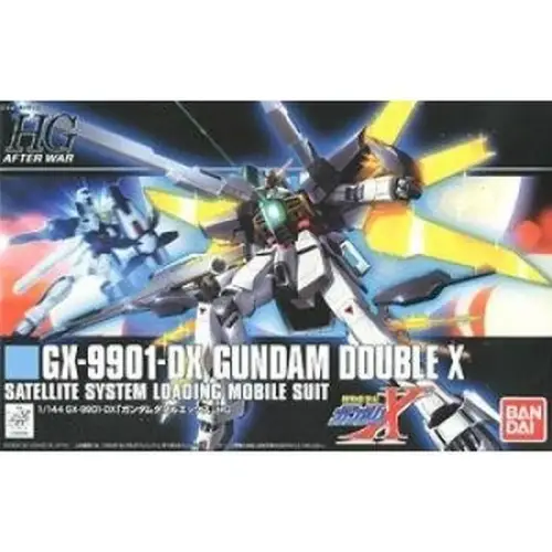 Model Figurki Gundam - High Grade Gunpla: GX-9901-DX Gundam Double X 1/144
