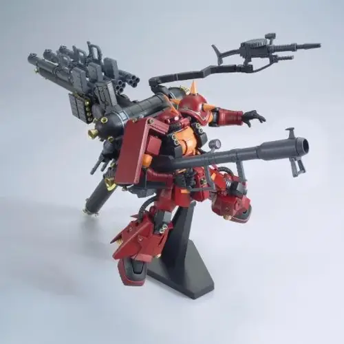 Model Figurki Gundam - High Grade Gunpla: ZAKU II High Mobility "Psycho Zaku" 1/144