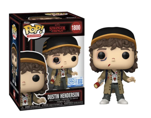 Funko - STRANGER THINGS - POP TV N° 1800 - Dustin Henderson