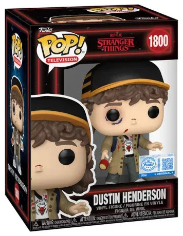 Funko - STRANGER THINGS - POP TV N° 1800 - Dustin Henderson