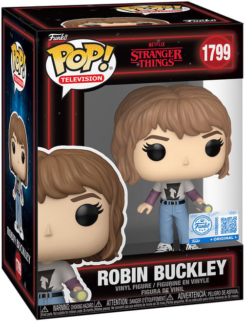 Funko - STRANGER THINGS - POP TV N° 1799 - Robin Buckley