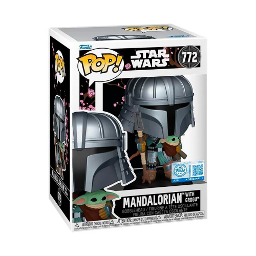 Funko - STAR WARS - POP N° 772 - Mandalorian & Grogu