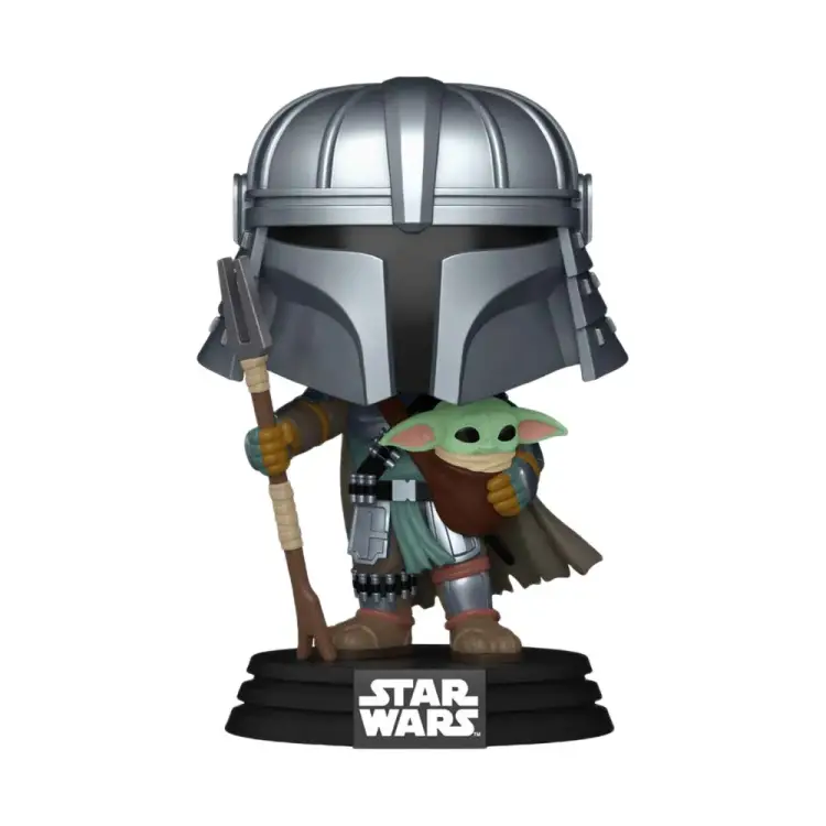 Funko - STAR WARS - POP N° 772 - Mandalorian & Grogu