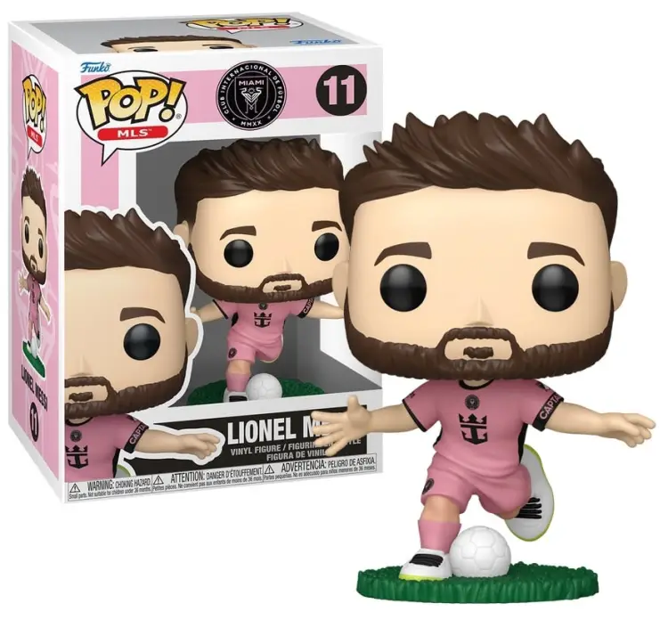 Funko - INTER MIAMI - POP MLS N° 11 - Lionel Messi "Pink"