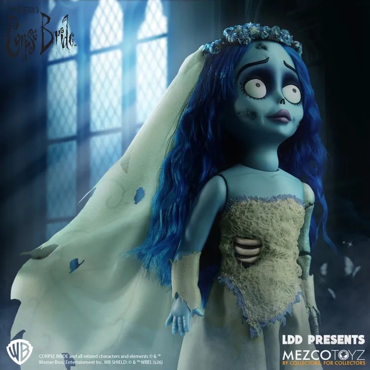 Mezco Toys - THE CORPSE BRIDE - Emily - Doll LDD Presents 25cm