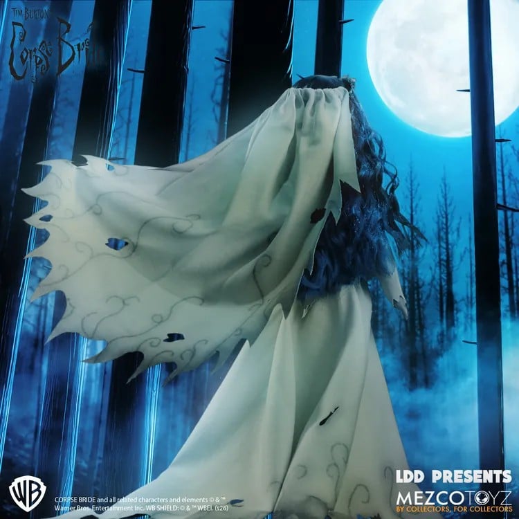 Mezco Toys - THE CORPSE BRIDE - Emily - Doll LDD Presents 25cm