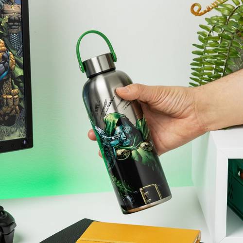 Paladone - MARVEL - Dr. Doom - Metal Water Bottle 500ml