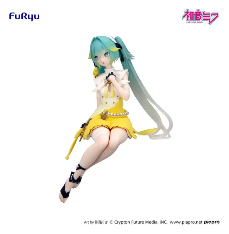 Furyu - HATSUNE MIKU - Canary Bird - Statue Noodle Stopper 14cm