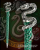 Noble Collection - HARRY POTTER - Hogwarts House Pen - Serpentard