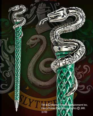 Noble Collection - HARRY POTTER - Hogwarts House Pen - Serpentard