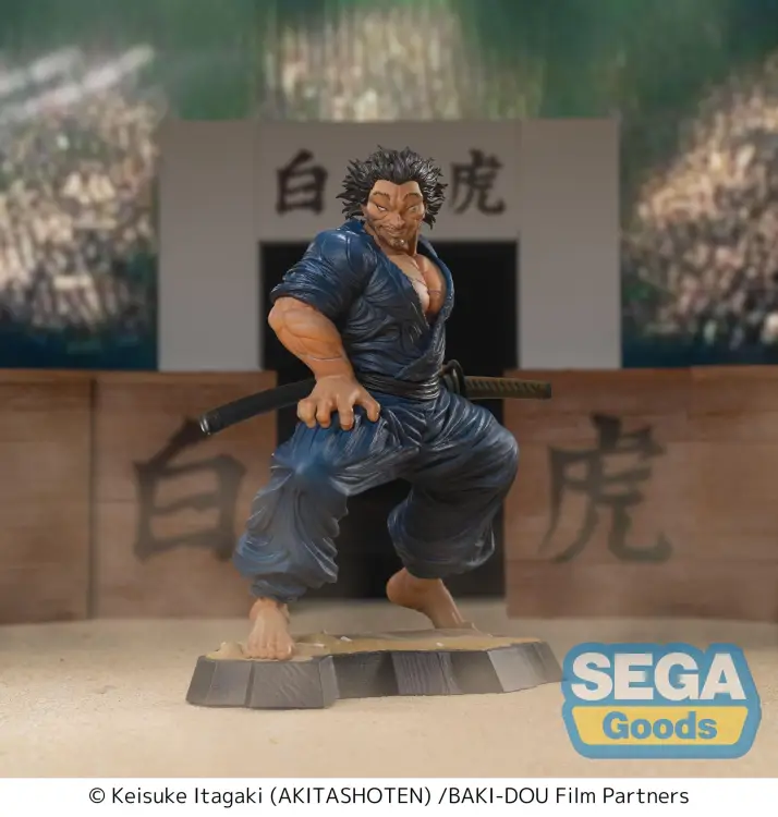 Sega Goods - BAKI-DOU - Musashi Miyamoto - Figure Luminasta 17cm