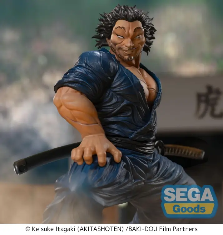 Sega Goods - BAKI-DOU - Musashi Miyamoto - Figure Luminasta 17cm