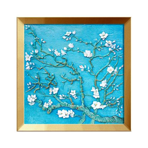 Madness - Resin DIY 3D Painting - Apricot Blossom -  34x34cm