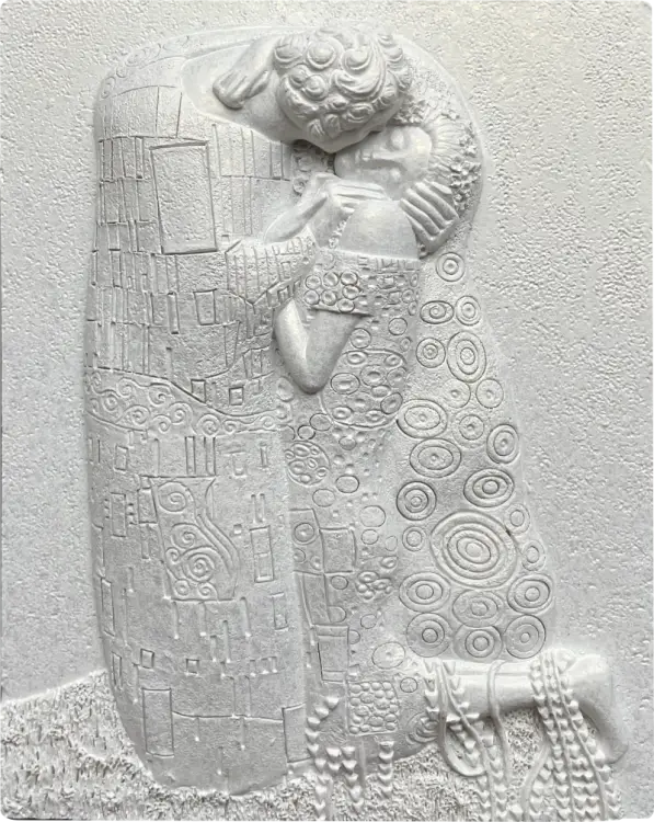 Madness - Resin DIY 3D Painting - The Kiss - 13.5x10cm