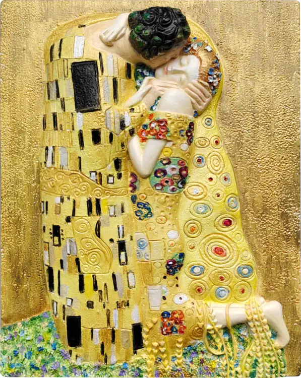 Madness - Resin DIY 3D Painting - The Kiss - 13.5x10cm