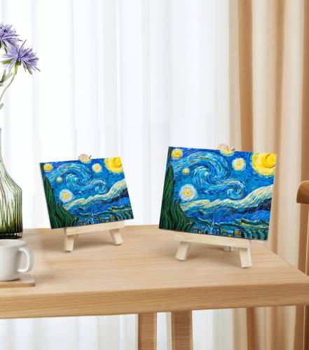 Madness - Resin DIY 3D Painting -The starry night - 13.5x10cm