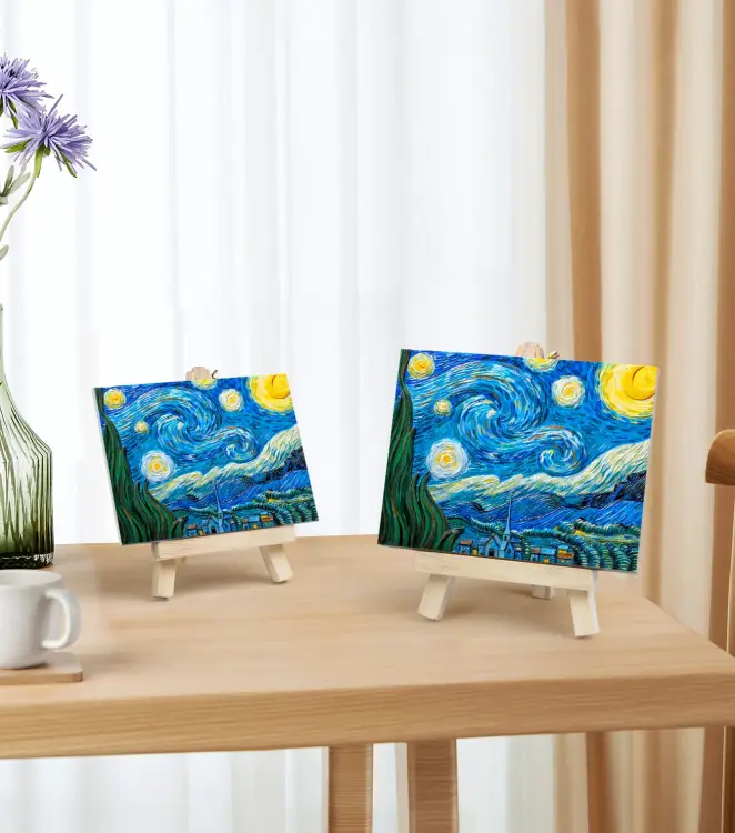 Madness - Resin DIY 3D Painting -The starry night - 13.5x10cm