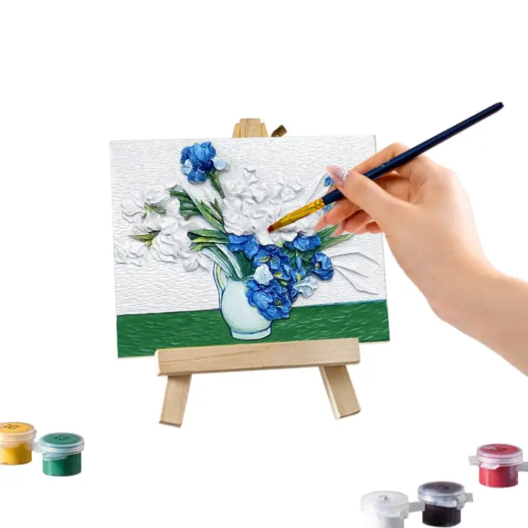 Madness - Resin DIY 3D Painting - Irises- 13.5x10cm