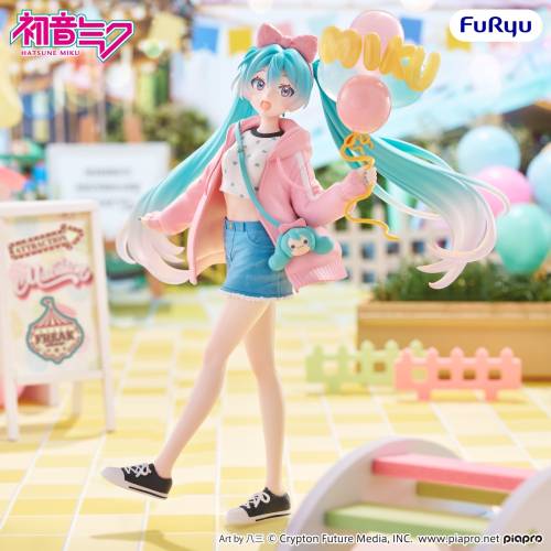 Furyu - HATSUNE MIKU - Theme Park Date - Statue Muchute 19cm