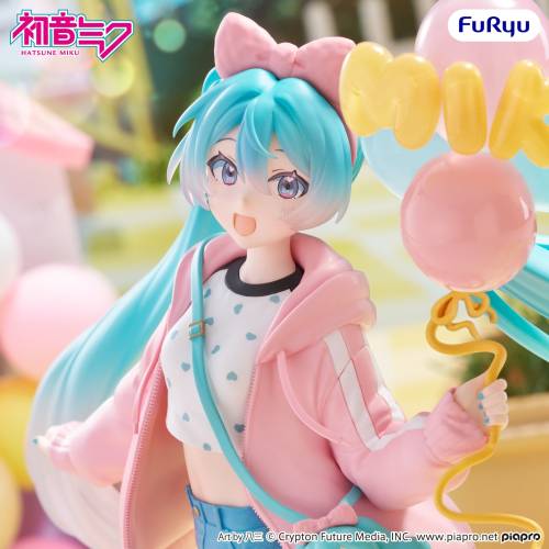 Furyu - HATSUNE MIKU - Theme Park Date - Statue Muchute 19cm